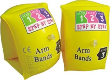 Wholesale and custom PVC new swimming inflatable arm ring and arm band floats for adult and children