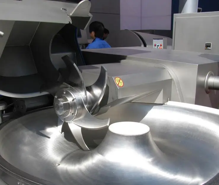 Automatic 304 Stainless Steel Frozen Meat Chopping Machine/Meat Chopper Mixer/low Vibration Meat Chopper