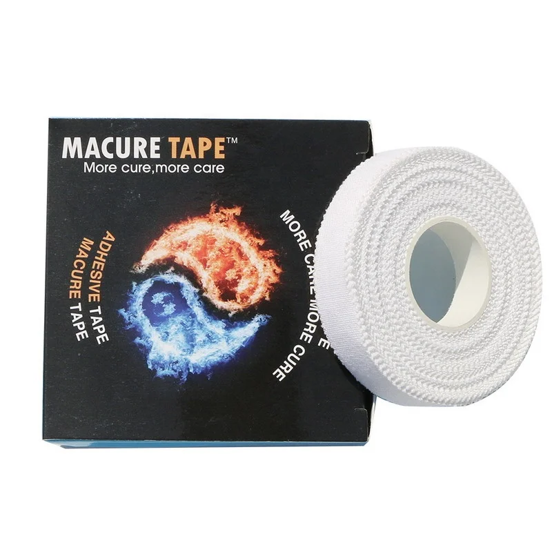 Macure tape Cotton Sports Colorful Finger grip climbing Judo boxing fixing wrap Tape With Zigzag Edge