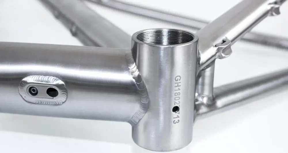 Прямая продажа с завода титановая велосипедная Рама дорожный велосипед 700c дисковый тормоз