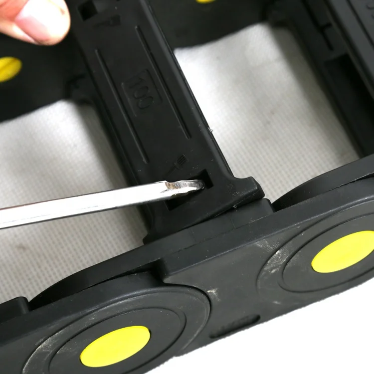 Flexible Plastic Crane Cable Carrier Drag Chain