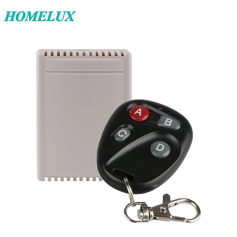315 МГц/433 МГц 4-канальный беспроводной пульт дистанционного управления