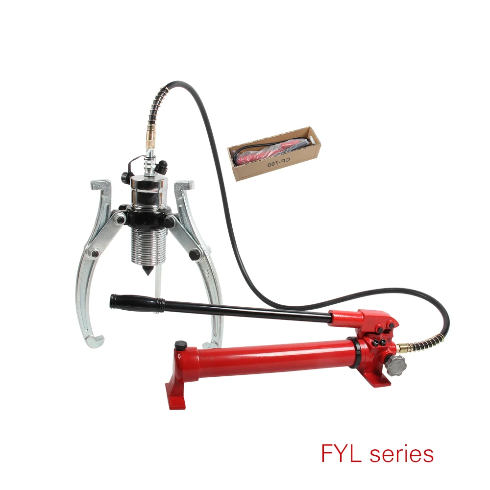 trade assurance 30 ton universal hydraulic hub bearing gear puller FYL-Series
