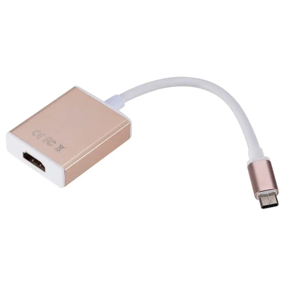 USB 3.1 Type C to HDMI  Adapter 1080P USB-C HDTV Adapter Cable for Macbook