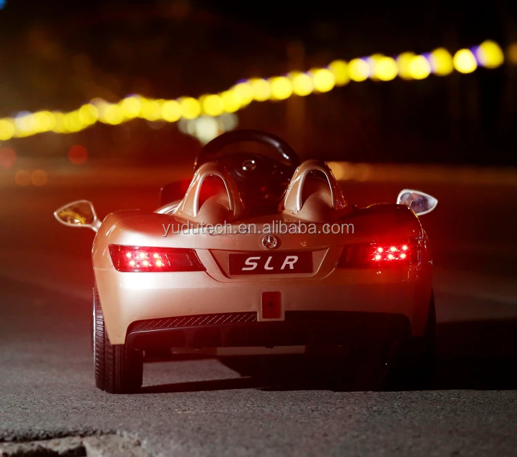 Детская езда на 12V MERCEDES-BENZ SLR MCLAREN лицензированных автомобильного аккумулятора машинка радиоуправлении