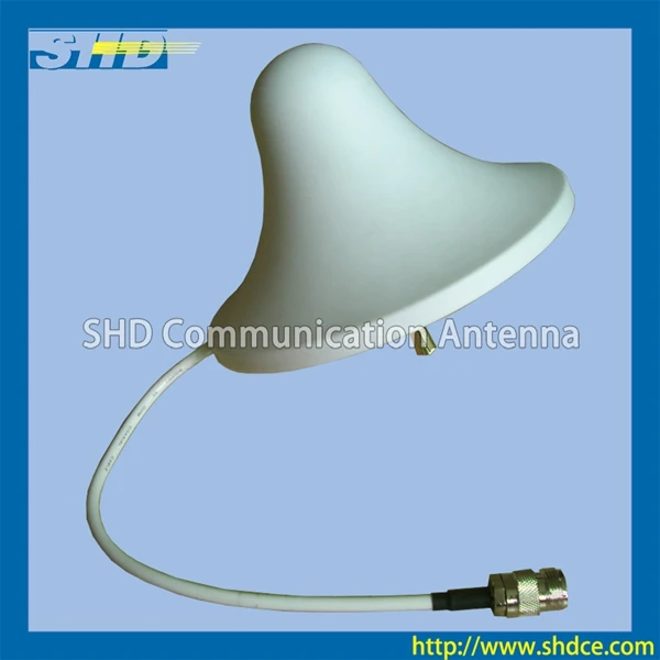 оптовая 800-960/1710-2500mhz потолка мобильный wcdma cdma антенны со 2/5 дб