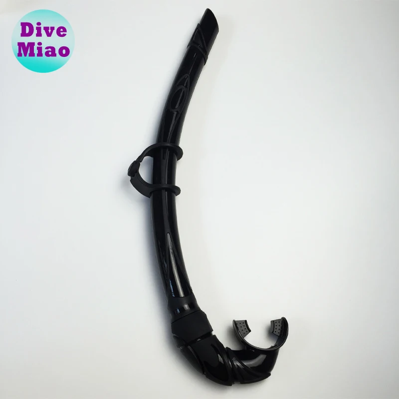 
Spearfishing freediving snorkeling soft tube silicone snorkel Foldable 100% silicone snorkel for dive direct 