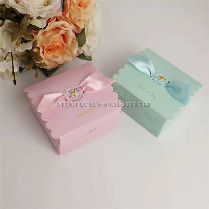 Baby shower candy box New Baby Shower Birthday Party Favor Gift Bags