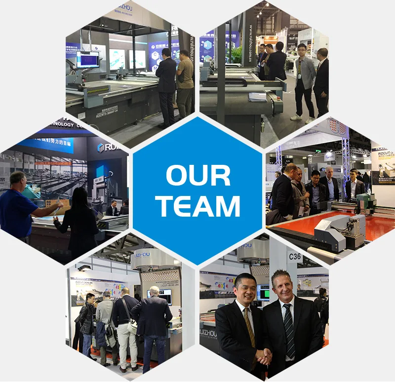 RUIZHOU Vibrating blade leather cutting machine for footwear,bags and garment