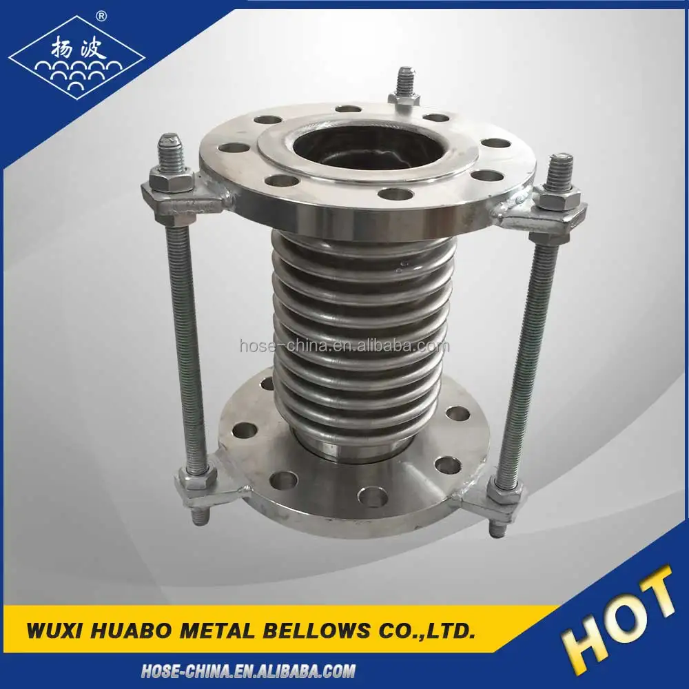 
Supply Yangbo stainless steel corrugated flexible metallic hose 