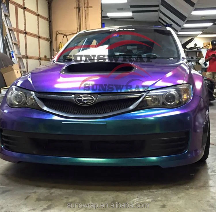 Сине-фиолетовый жемчужный глянцевый виниловый стикер хамелеон пленка для обертывания листы грузовых автомобилей