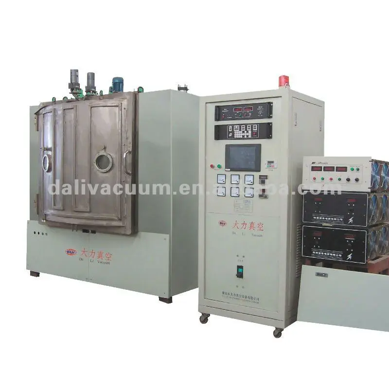 PVD gold /chrome/nickel/sliver/zinc/titanium/aluminum Glass Vacuum Coating Machine