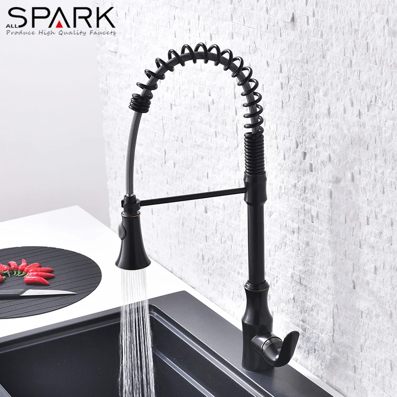 Kaiping spring loaded kitchen mixer faucet