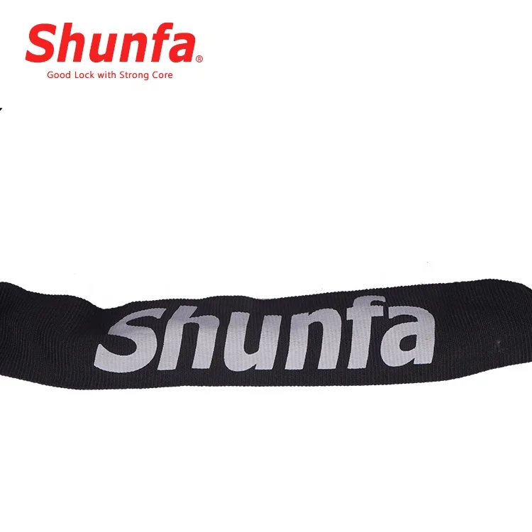 Factory price black Anti-Theft Chain  the wheels 5 digit combination 1.2 m chain lock