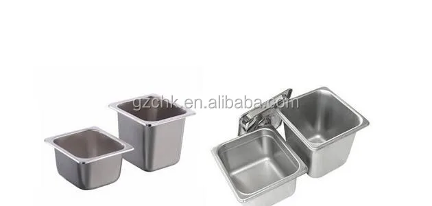10L & 5L Stainless Steel ice cream container with cap