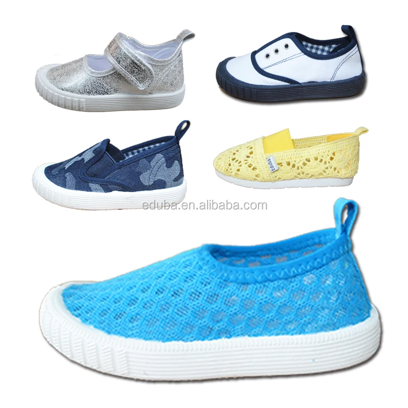 Оптовая 2017 горячие продажа Мода Дети Холст Повседневная Обувь Резиновая Подошва