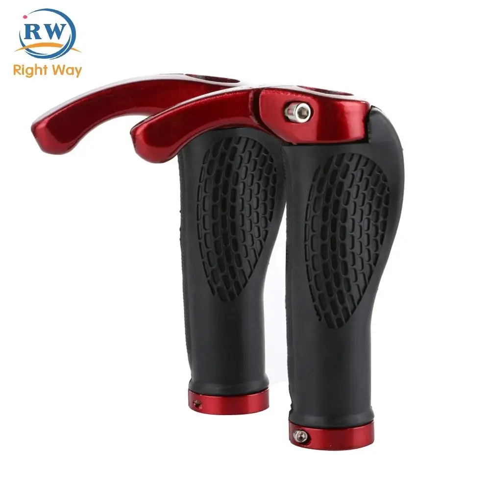 Wholesale Economic Mountain Bike Cycling Double Lock-on Handlebar Grips