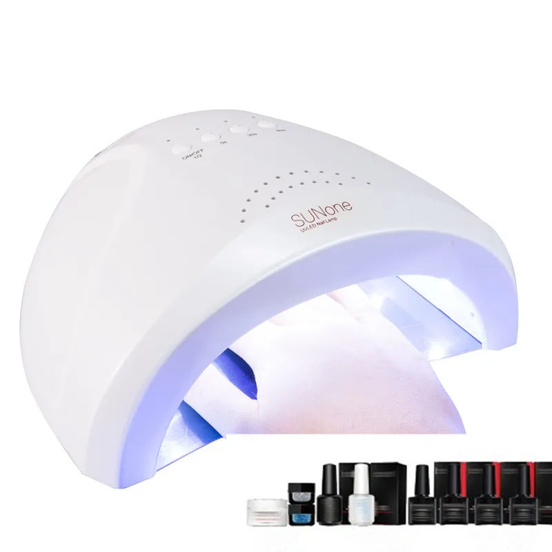Wholesale Digital Nail Art Machine CCFL UV Led Gel Nail Led Lamp 48W