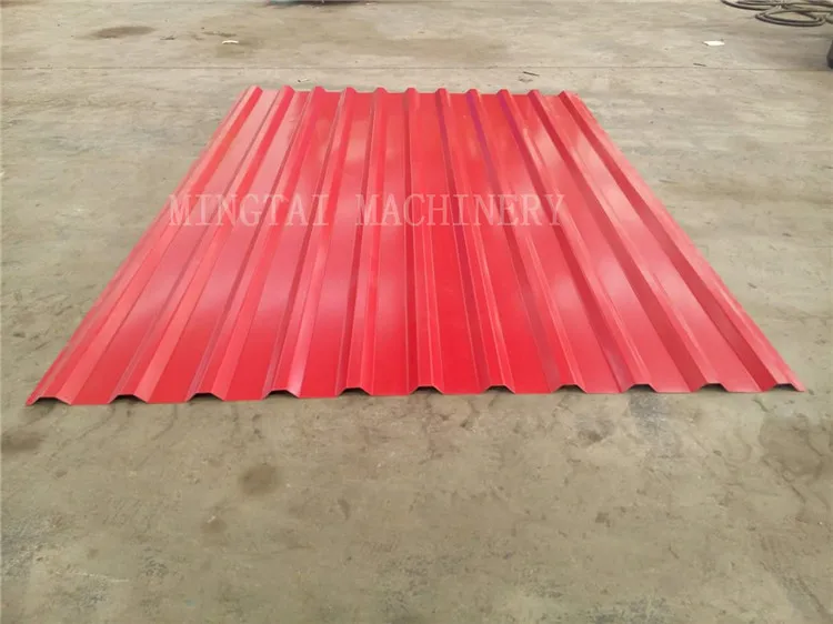 corrugating iron plate roll forming roller machine