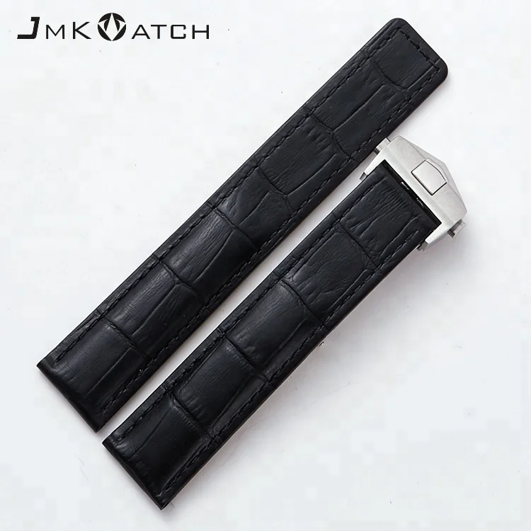 
Promotional vintage genuine leather men women watch band strap for TAG heuer omega watch 