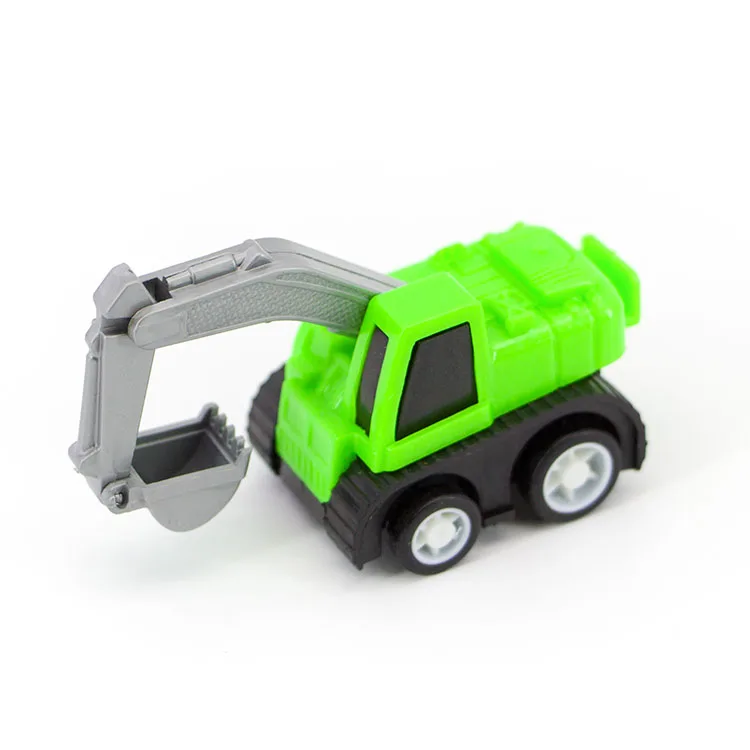promotional mini small plastic pull back toy truck for boys