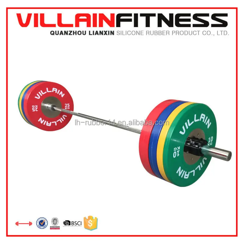 CF Professional Rubber Colored Bumper Plate 2015
