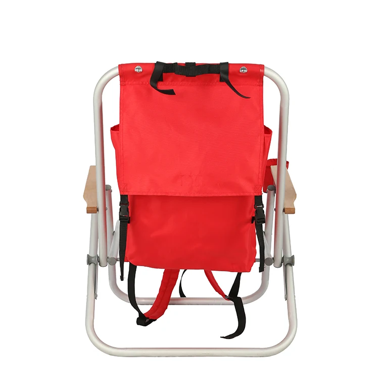 Portable Aluminum Adjustable Foldable Picnic Camp Beach Chair with Storage Bag for Outdoor