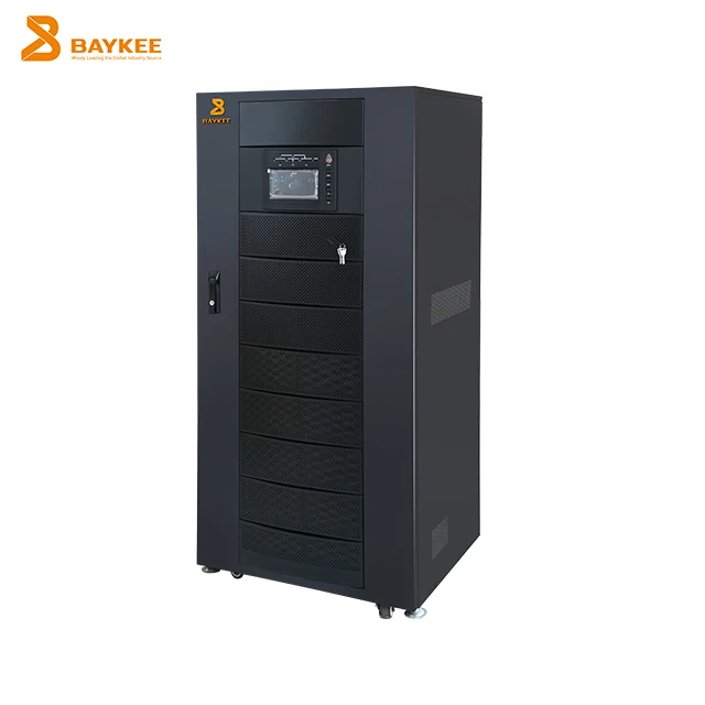 60KVA 40 kva pure sine wave ups 380v 3 phase online ups price power supply battery for sale machine
