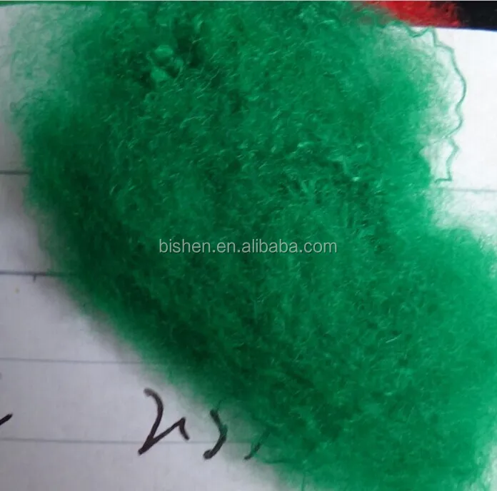 GRS certified manufacturer for recycled polyester fiber 1.5D38MM
