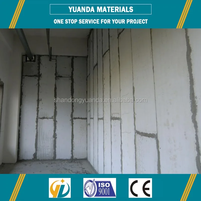 Factory price AAC panel production Hebel ALC wall Panel with Australia Standard