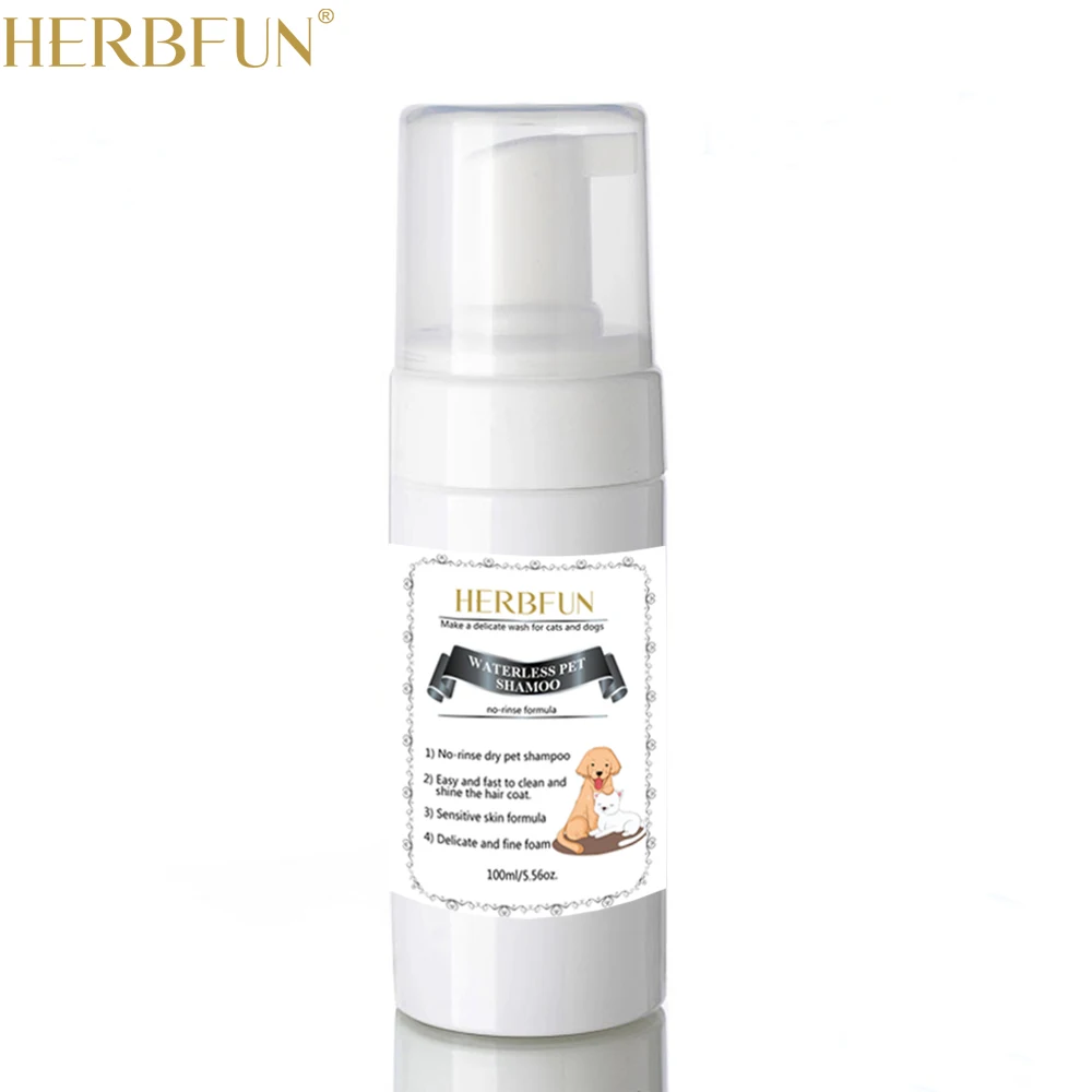 
OEM/ODM No Rinse Waterless Dog Shampoo for Cats and Dogs 