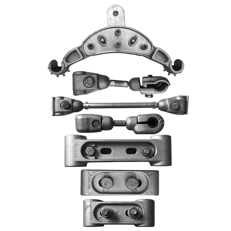 Power line across type jumper wire spacer damper