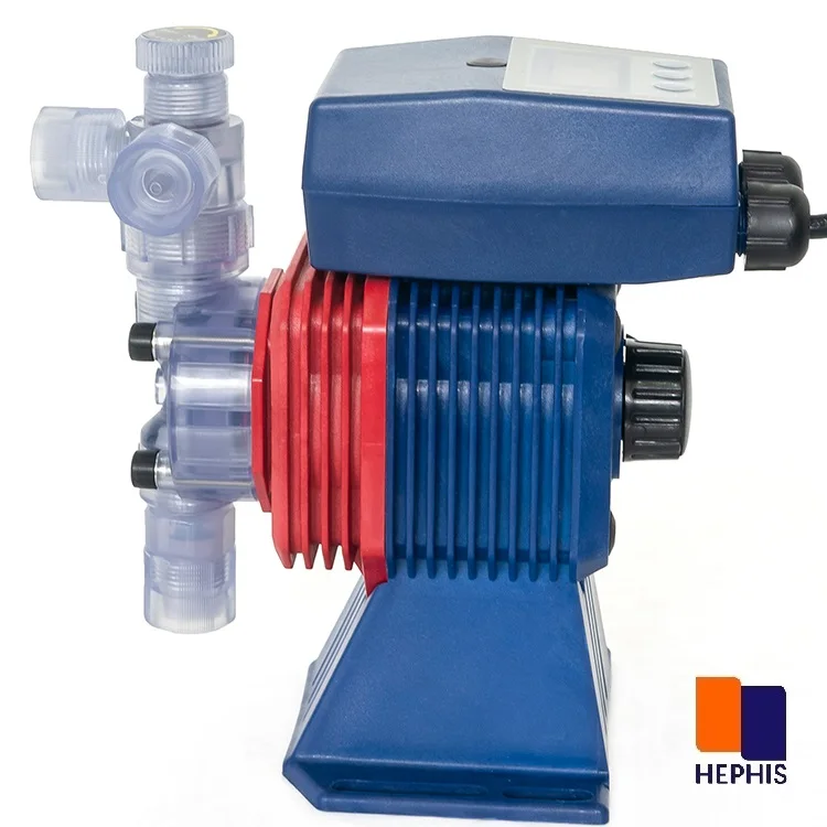 Solenoid diaphragm metering pump sodium hypochlorite dosing pump for chemical liquid