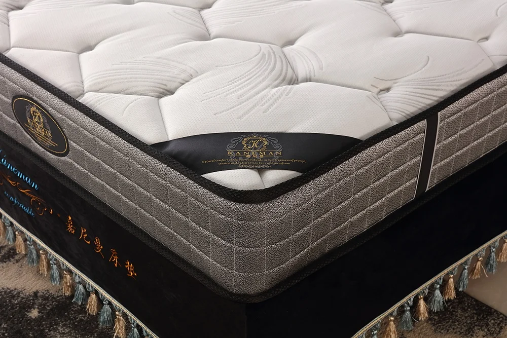 cheap bed Colchon matelas kaneman mattress factory 8 inch pocket spring roll up vacuum packed mattress in a box