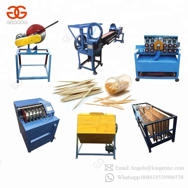 Factory Price Automatic Skewer Agarbatti Incense Stick Maker Tooth Pick Production Line Making Bamboo Bbq Stick Machine for Sale