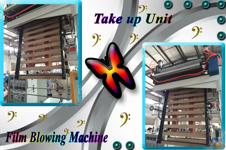 Высококачественная машина для выдувания пластиковой пленки SJ45 mini