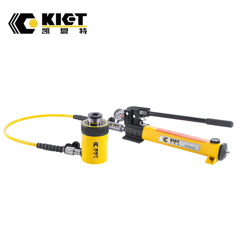 Single Acting Hollow Plunger Hydraulic Piston Press Jack