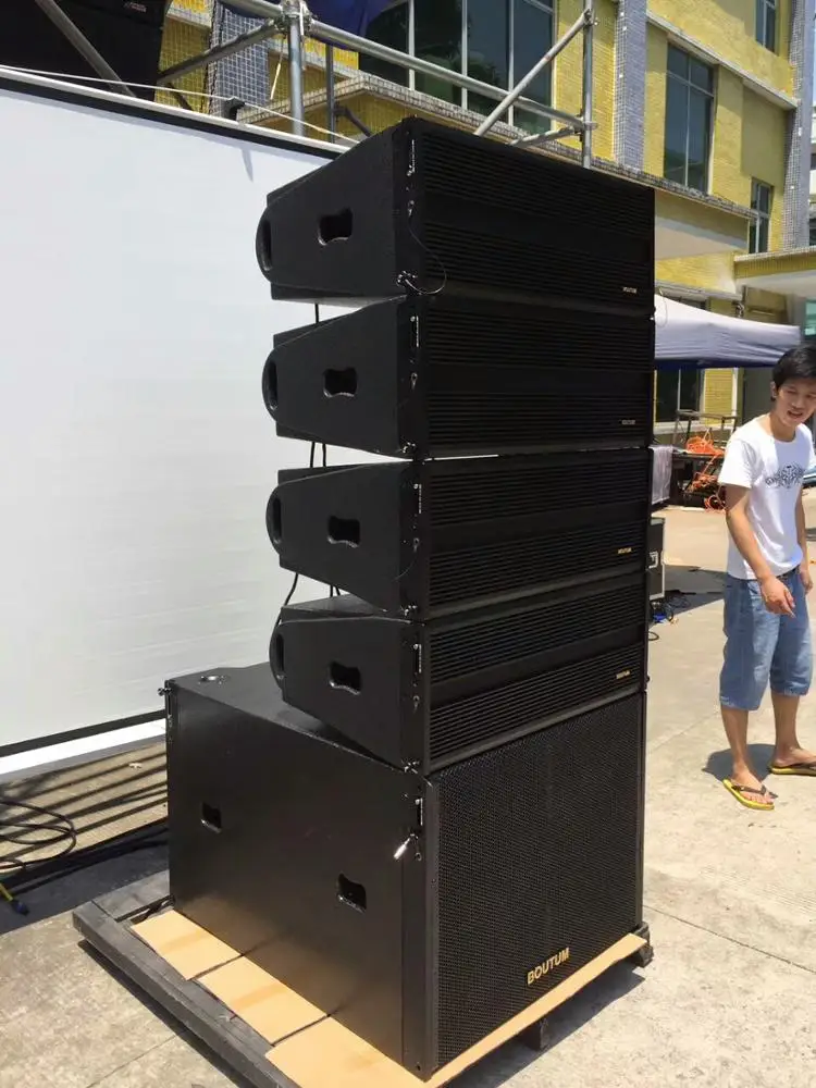 Active 2-way 21 Inches Power Subwoofer for Line Array Speakers