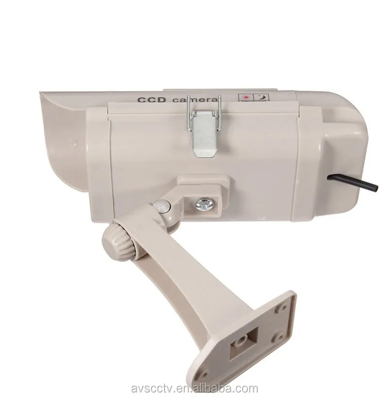 Cheap Price Outdoor Solar Powered Dummy CCTV Camera Housing Security System