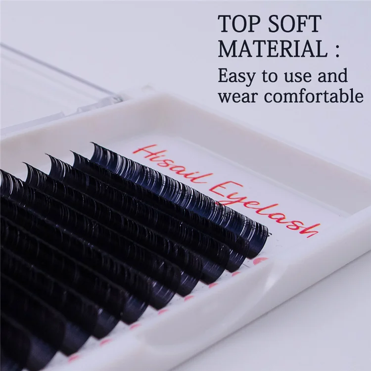 Матовые плоские ресницы для наращивания, натуральные мягкие струйные черные матовые плоские ресницы в классическом стиле