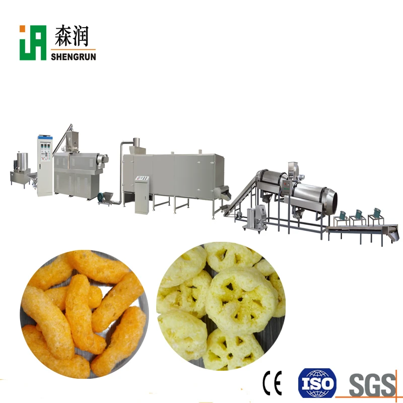Puffing Snacks Pellet Chips Potato Chips Processing Machinery