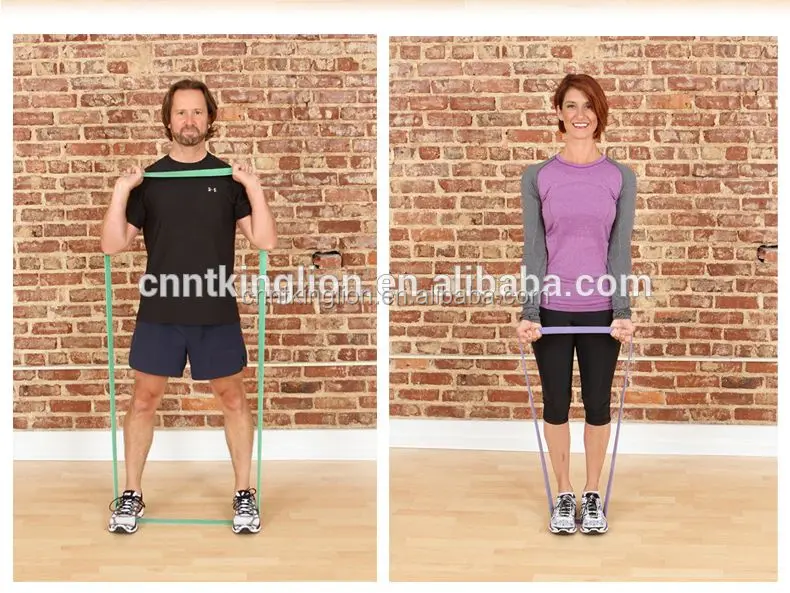 Door Gym Anchor Latex Resistance Pull Up Work Out Ballet Stretching Power Band With Hook