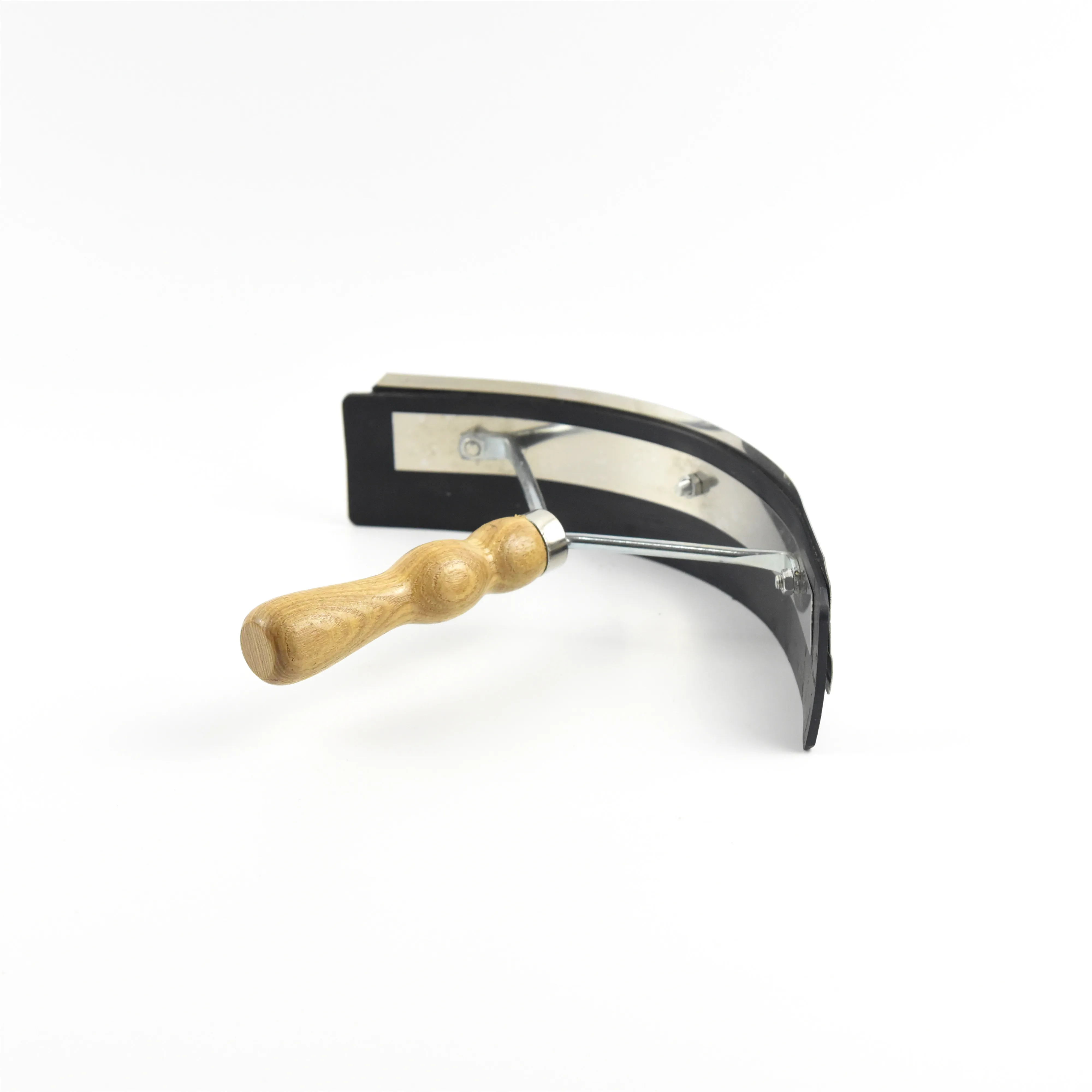 Metal Horse Sweat Scraper with Wooden Handle