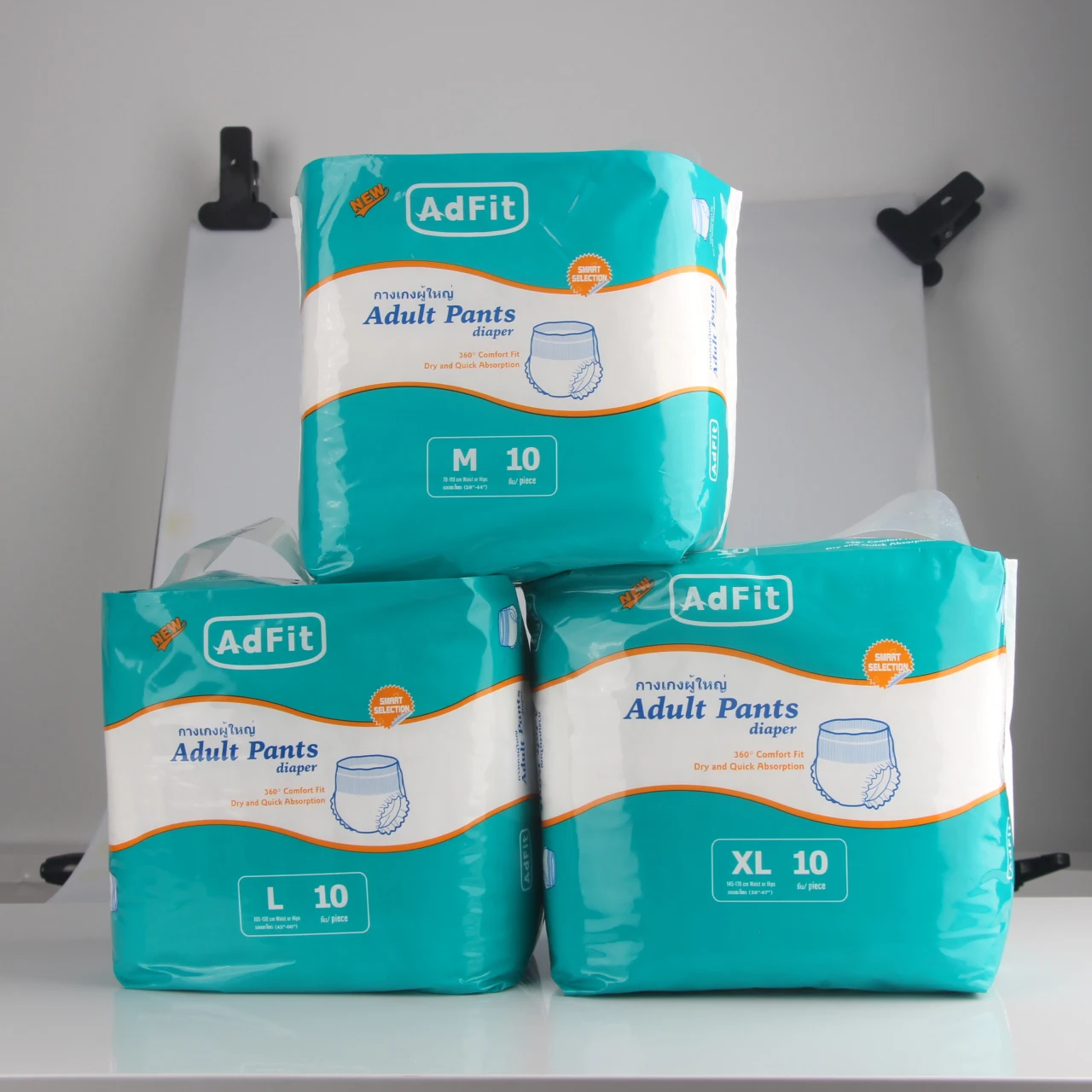 Мягкие дышащие подгузники Adfit XL 10, одноразовые подгузники для взрослых для пожилых людей