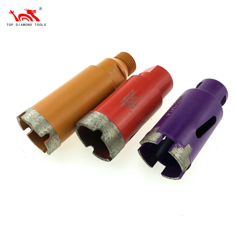 Hot Sale Diameter 35mm Diamond Core Drill Bits For Dry Drilling Granite Marble Hard Rock Stone