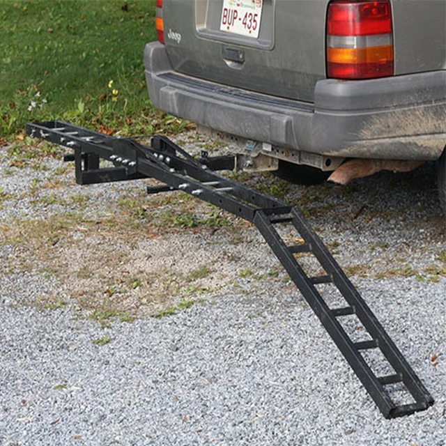 China Manufacture Heavy Duty Hitch Mount Scooter Dirtbike rack car motorcycle carrier