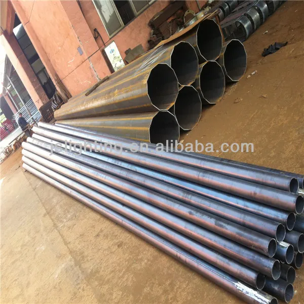 
6m lamp post height street lighting poles,galvanized steel pole,steel round pole price for 10m,12m 
