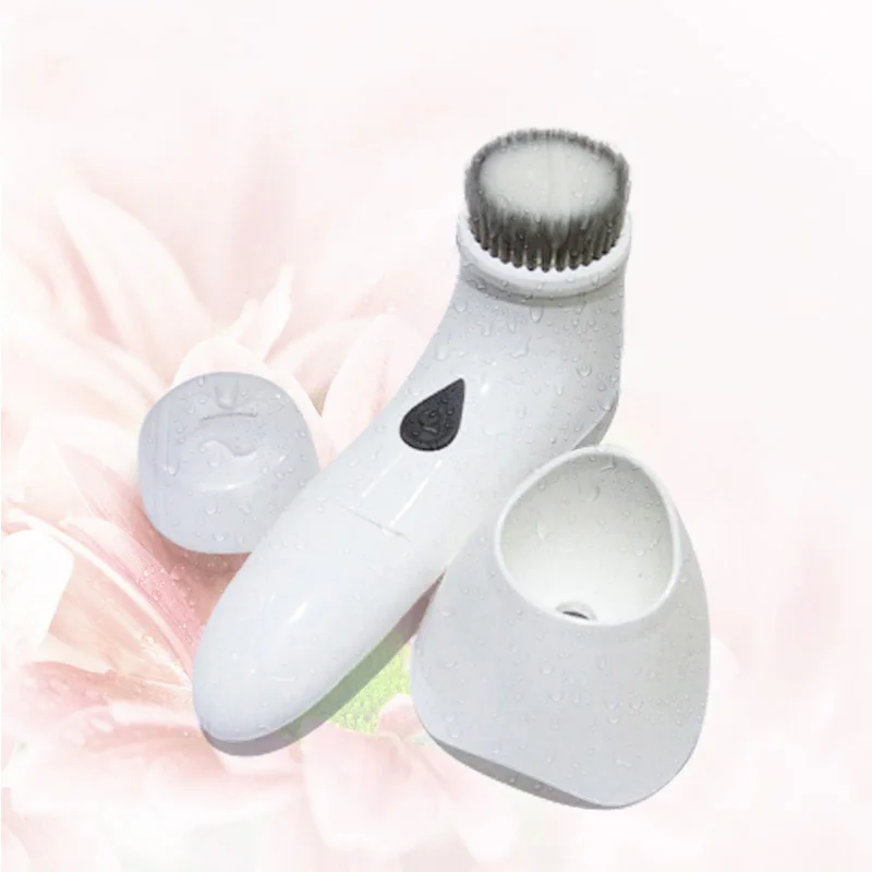 Danlong Electric Mini Handheld Advanced Facial Cleansing Brush face cleaning device silicone facial cleansing brush