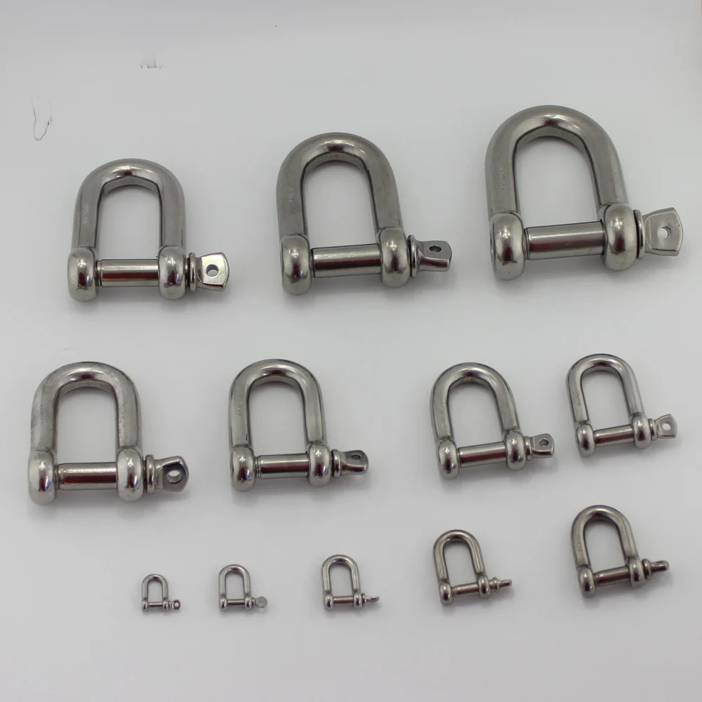 Europe Type Stainless Steel Marine Hardware U Shaped Pin Shackle