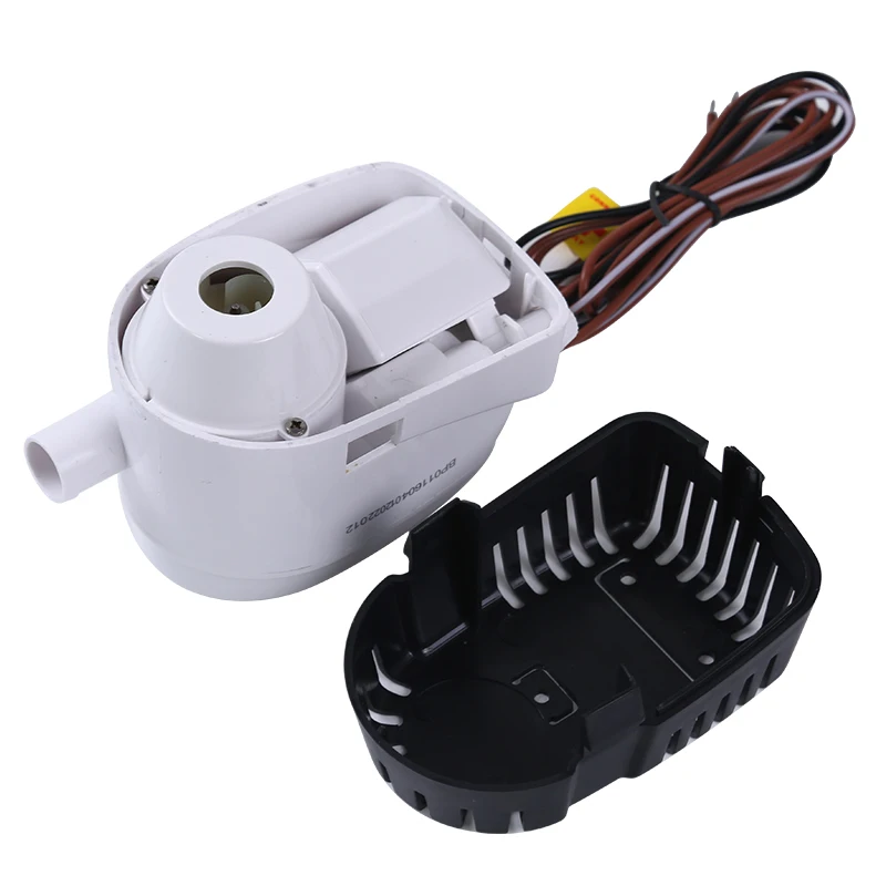 12/24V Automatic Bilge Pump Submersible Built-in Float Switch 600/750/1100GPH For Marine Boat RV Caravan